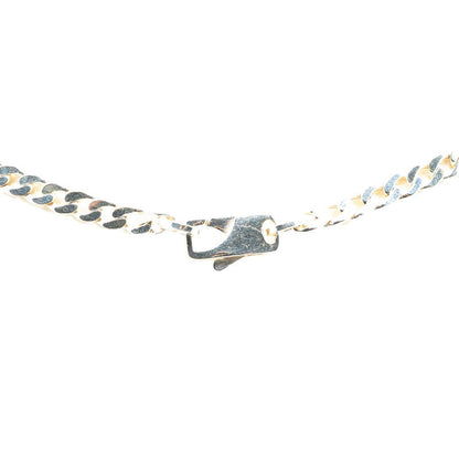 Gucci Silver Cutout G Ring Necklace