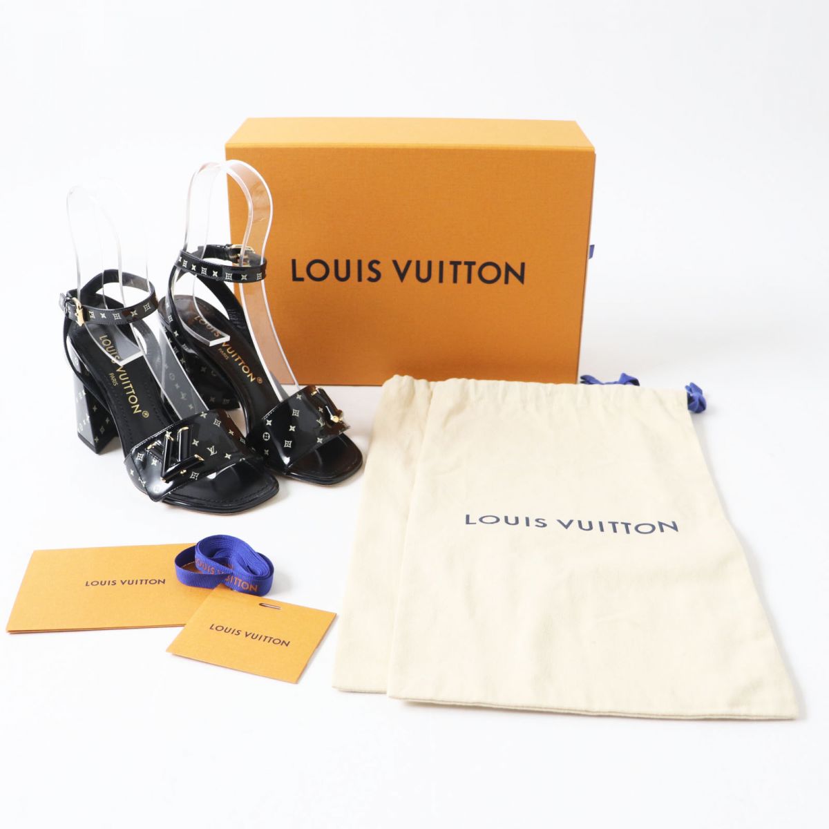 Louis Vuitton Women's Shake Line Sandals Black