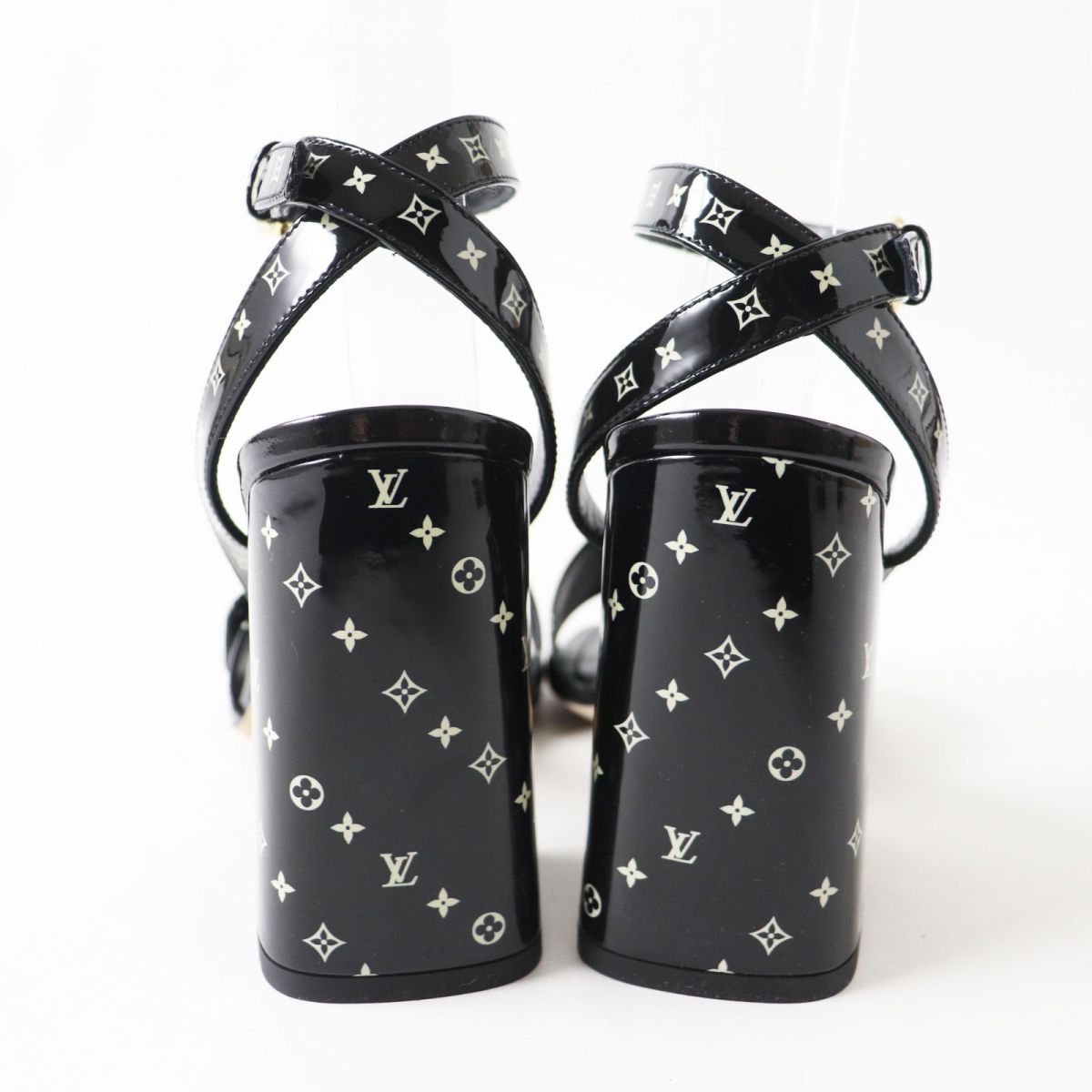 Louis Vuitton Women's Shake Line Sandals Black