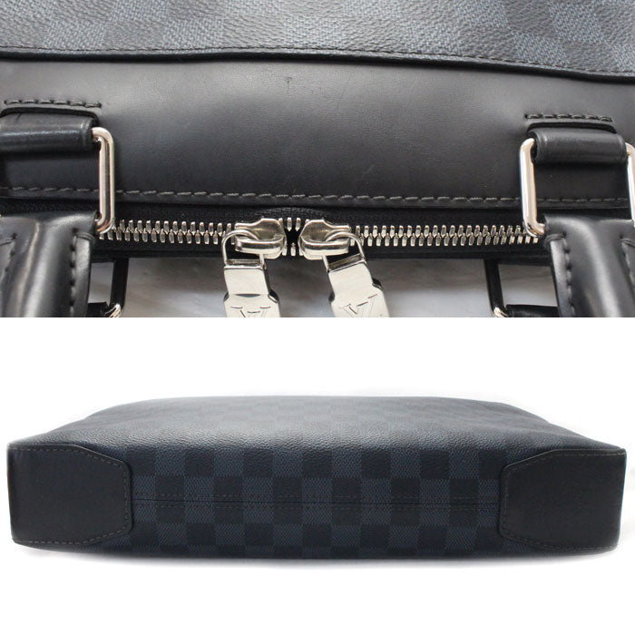 Louis Vuitton Oliver Damier Cobalt Briefcase