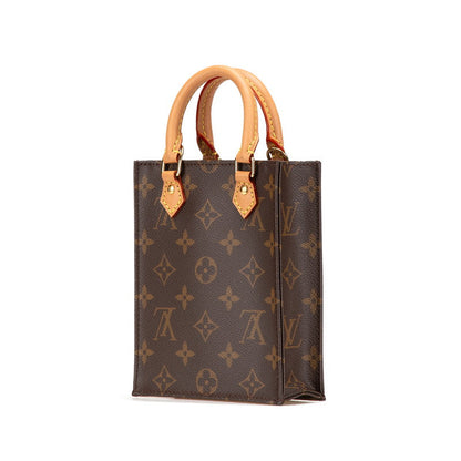 Louis Vuitton Petit Sac Plat Monogram 2way bag