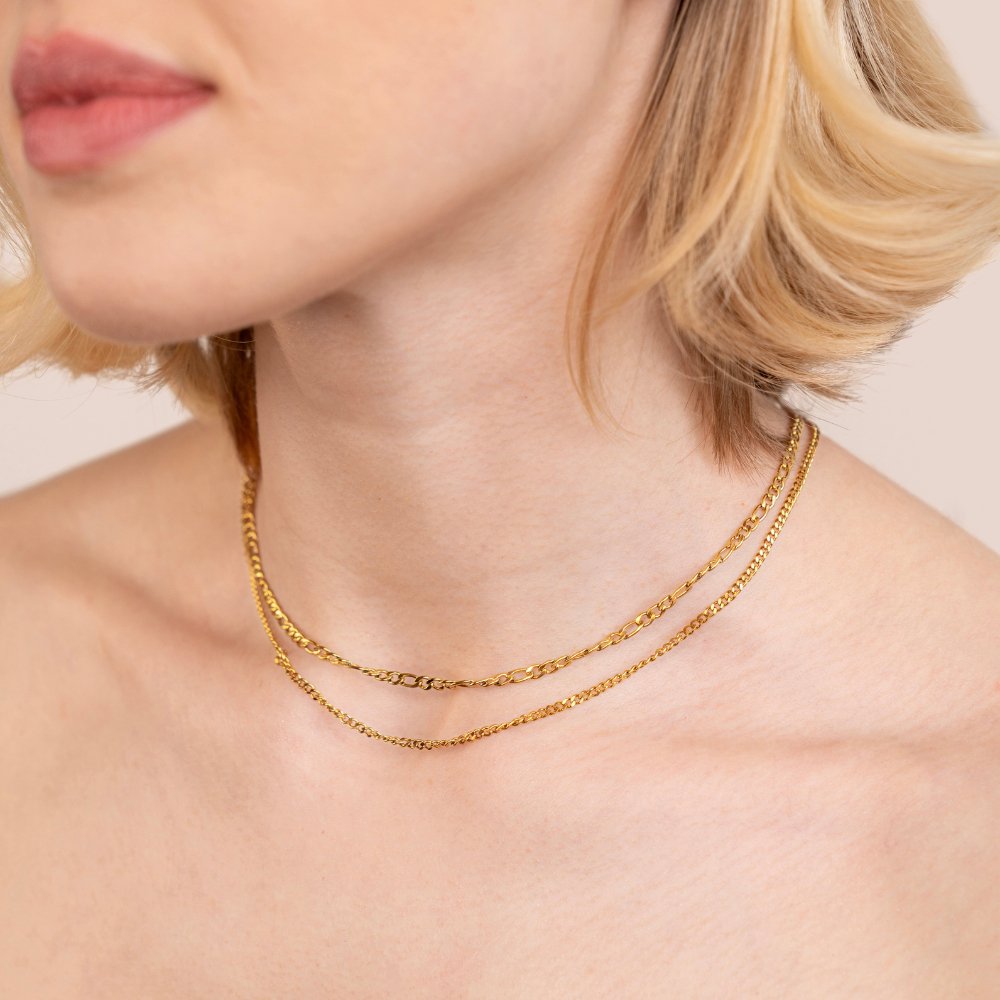 Mirabel Double Chain Necklace