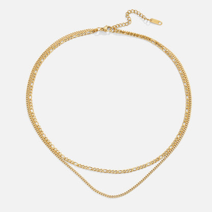 Mirabel Double Chain Necklace