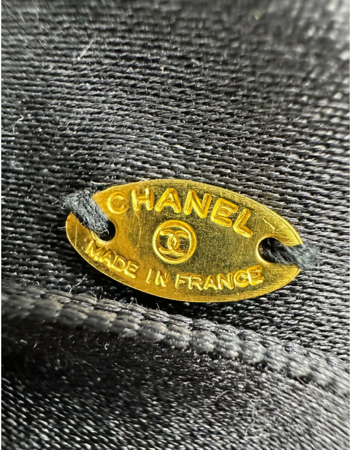 Chanel Vintage 1981-85 Silk 3D Bow Hairpin