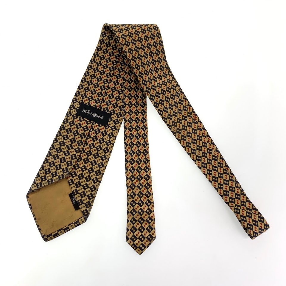 Yves Saint Laurent Silk Tie