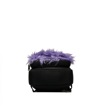 Prada Frankenstein Nylon Fur Backpack