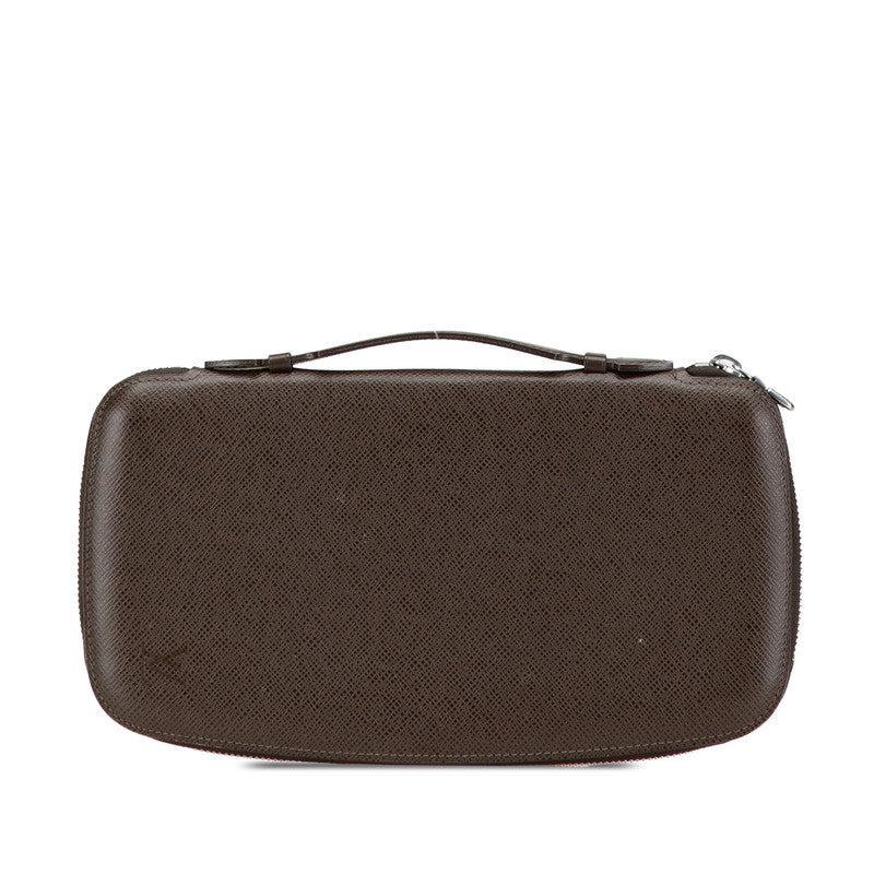 Louis Vuitton Organizer Atoll Taiga Long Wallet