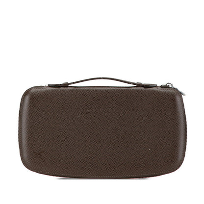 Louis Vuitton Organizer Atoll Taiga Long Wallet