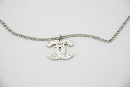 Chanel Vintage 04P Enamel Pink Purple CC Necklace