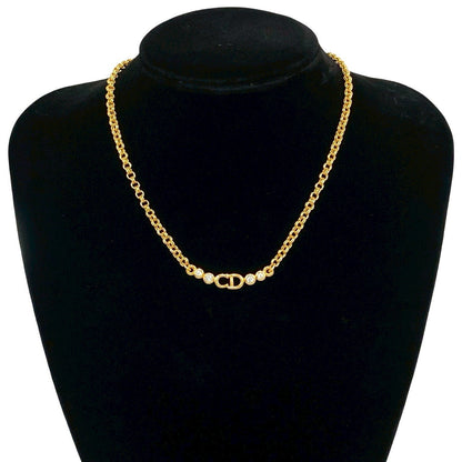 Dior CD Logo Necklace