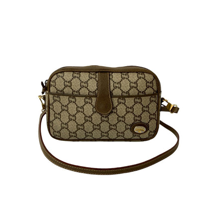 Gucci GG Logo Leather Shoulder Bag