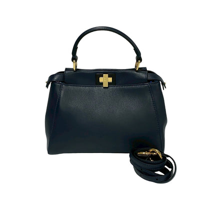 Fendi Peekaboo Leather 2way Bag