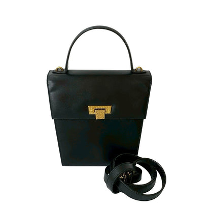 Christian Dior CD Logo Leather 2way Handbag