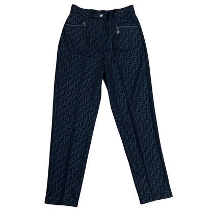 Fendi FF Zucca Polyester Pants