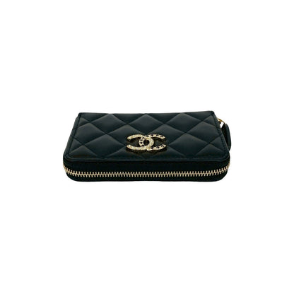 Chanel Matelassé Lambskin Coin Case