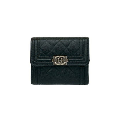 Chanel Boy Chanel Caviar Wallet
