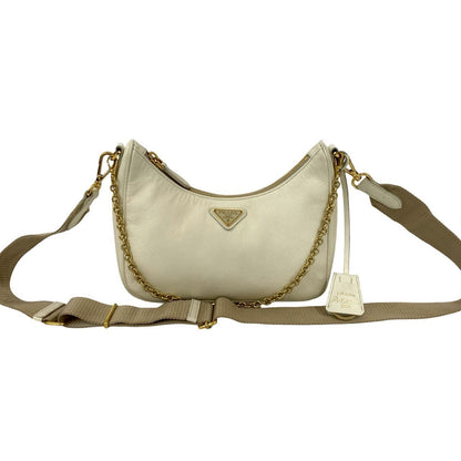 Prada Re-Edition Saffiano Leather Shoulder Bag