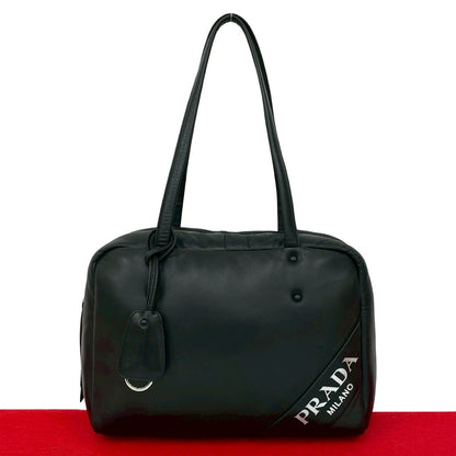 Prada Leather 2way Tote Bag
