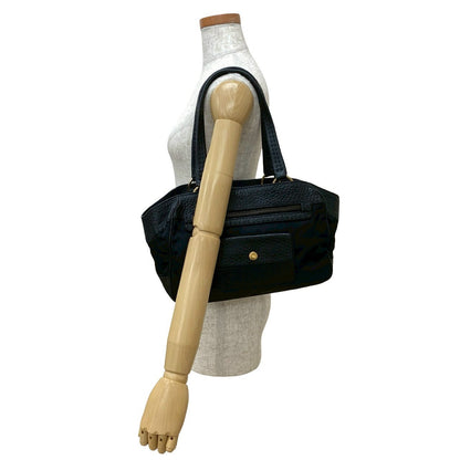Prada Leather Nylon Shoulder Bag