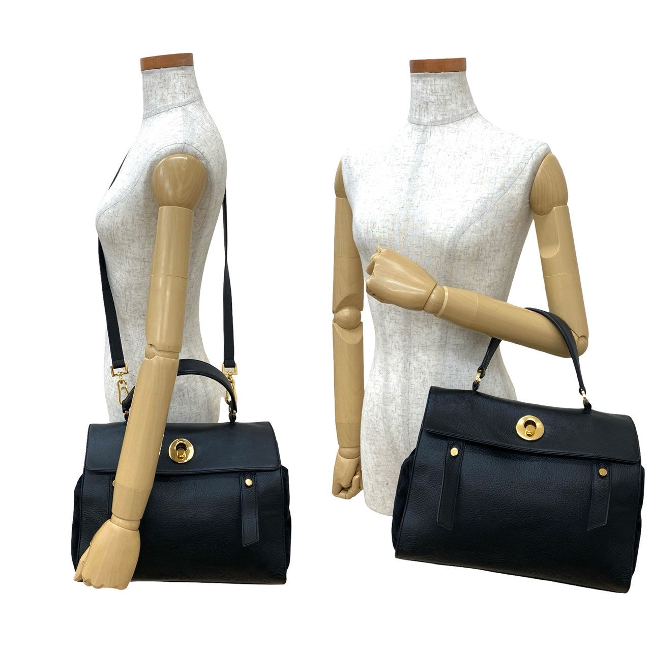 Saint Laurent Paris Muse Two Leather 2way Handbag