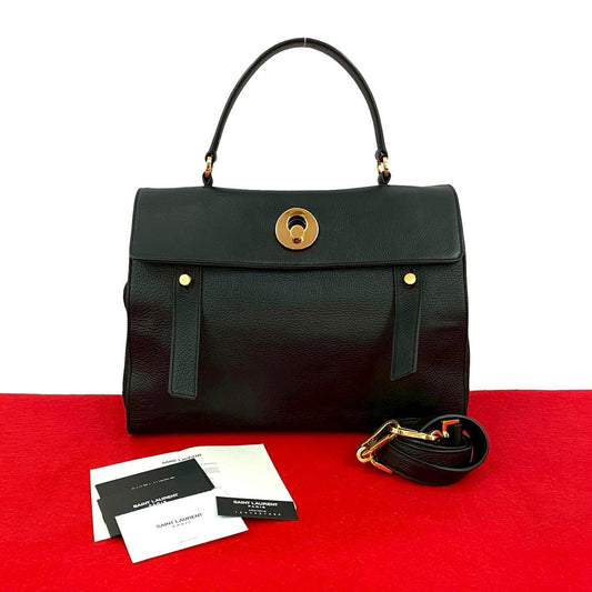 Saint Laurent Paris Muse Two Leather 2way Handbag
