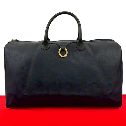 Christian Dior Leather Boston Bag
