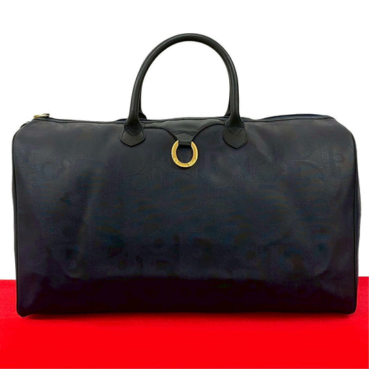 Christian Dior Leather Boston Bag