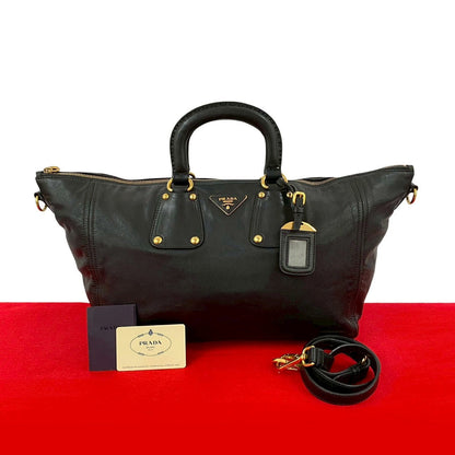 Prada Leather 2way Handbag