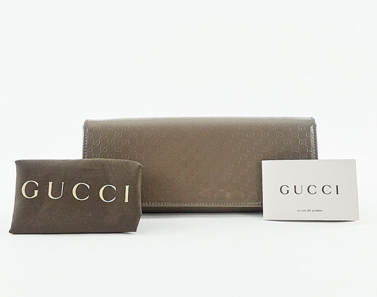 Gucci Broadway Microguccissima Leather Clutch Bag