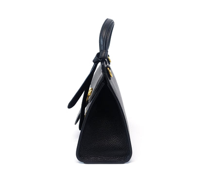 Gucci Leather GG Flap Bag