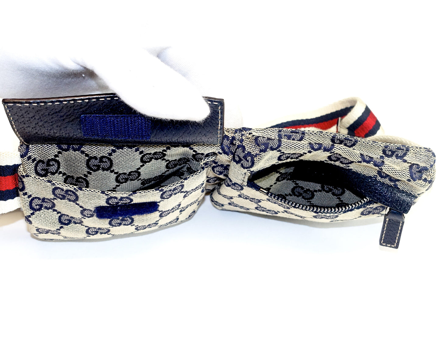 Gucci Monogram Canvas Belt Bag