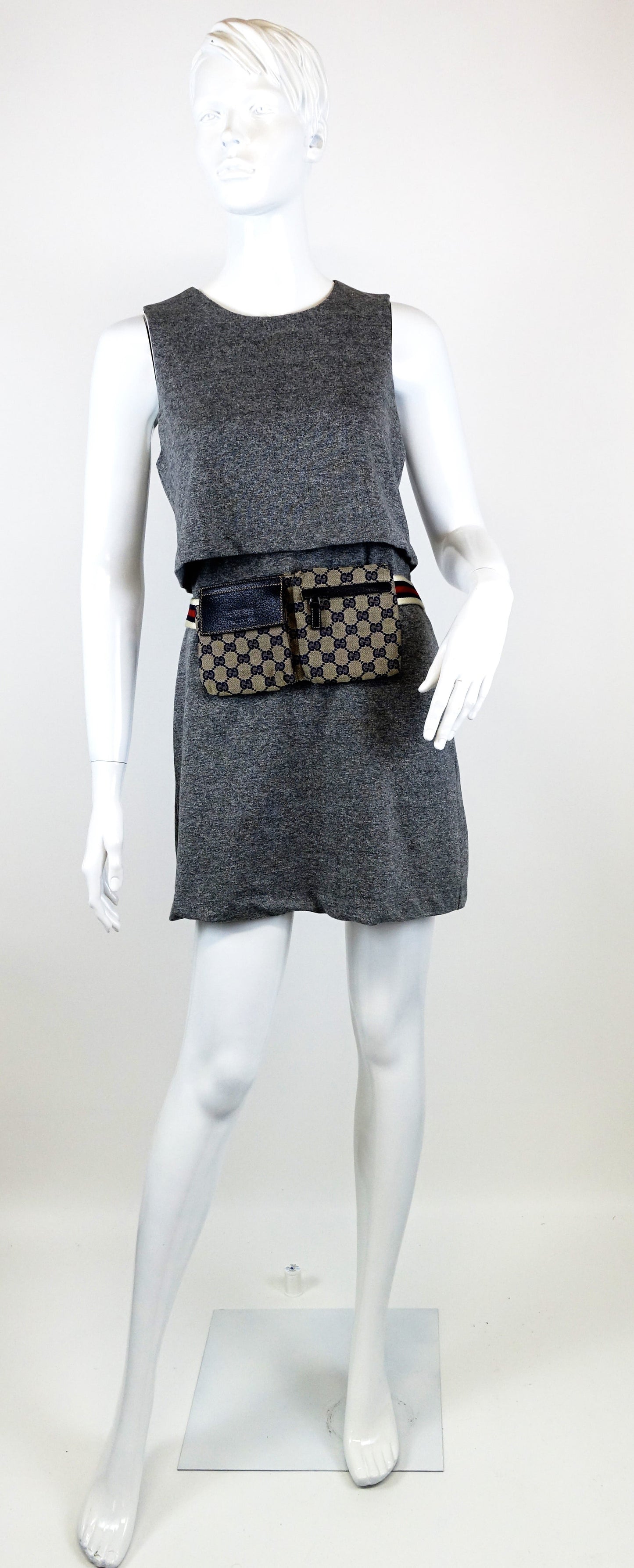 Gucci Monogram Canvas Belt Bag