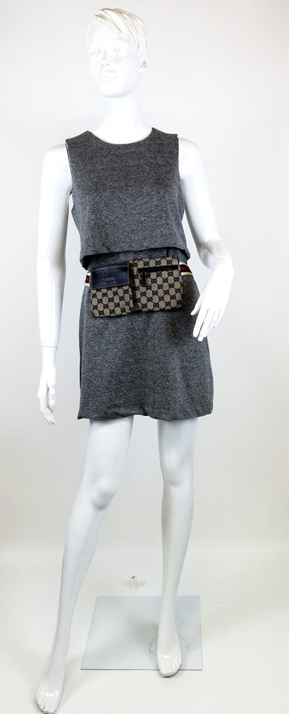 Gucci Monogram Canvas Belt Bag