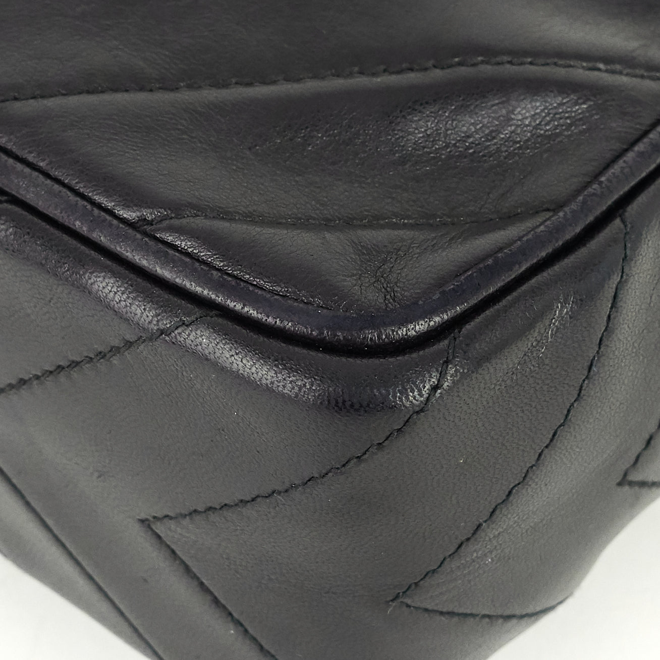Chanel CC Camera Lambskin Crossbody Bag