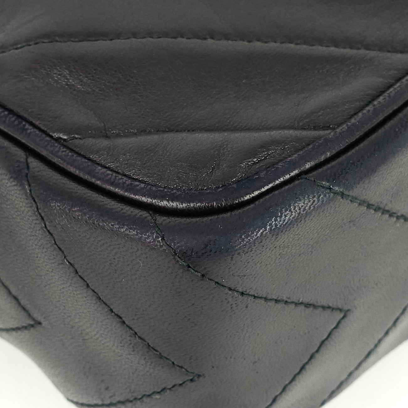 Chanel CC Camera Lambskin Crossbody Bag