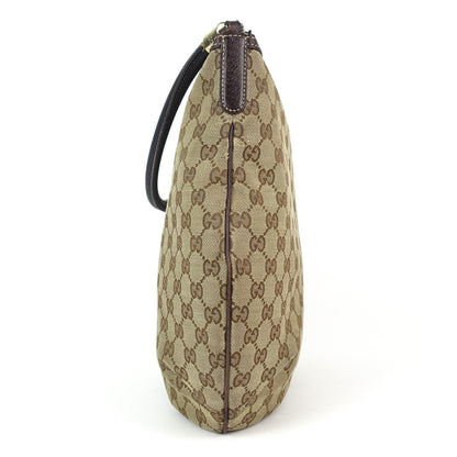 Gucci Monogram Canvas Hobo Bag