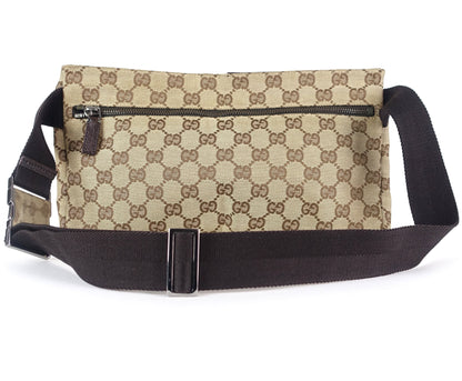 Gucci Monogram Canvas Belt Bag
