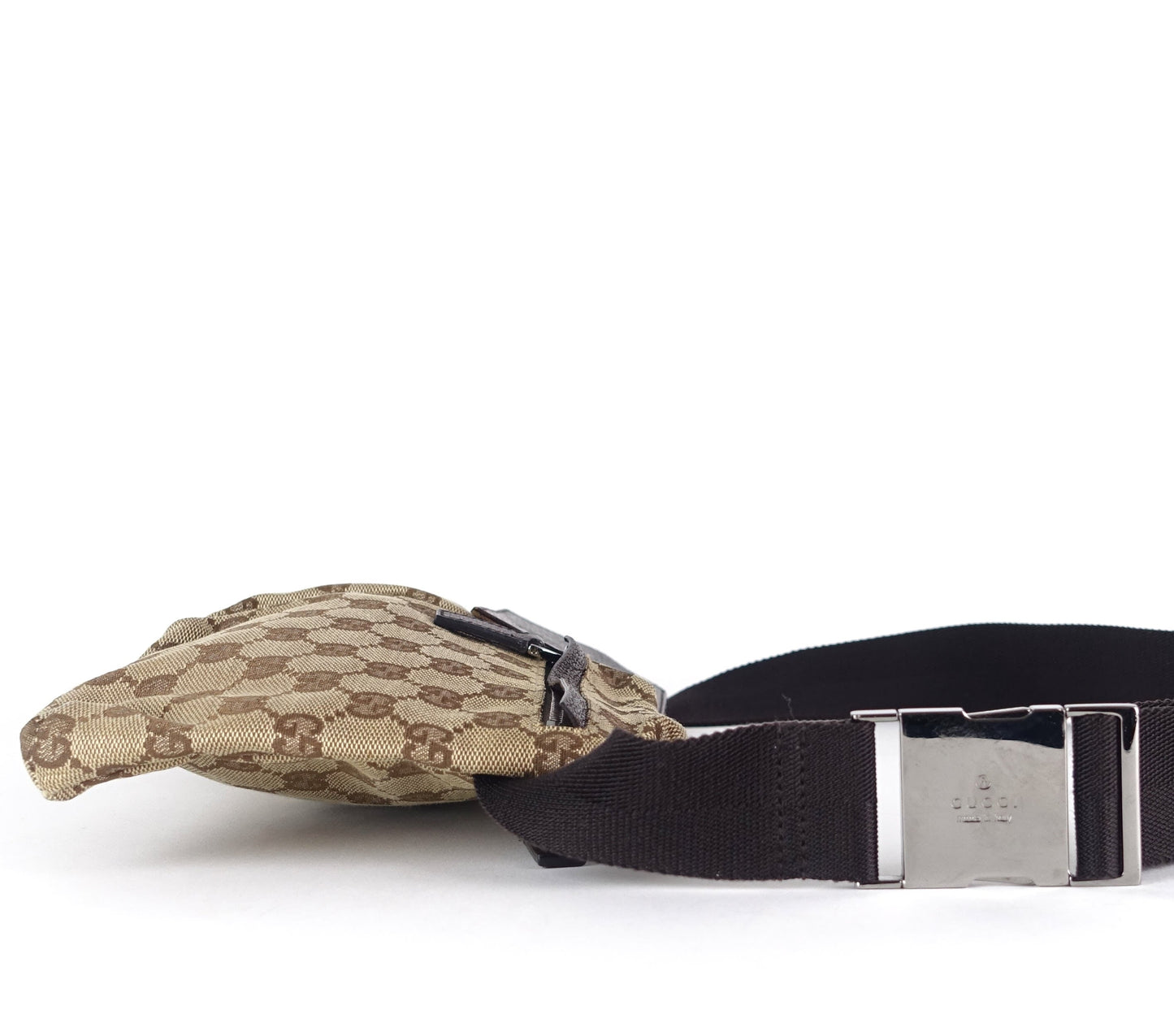 Gucci Monogram Canvas Belt Bag