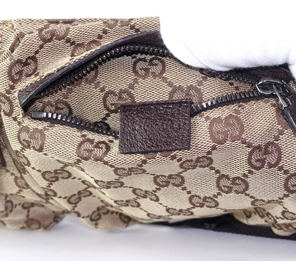 Gucci Monogram Canvas Belt Bag