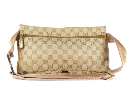 Gucci Monogram Canvas Belt Bag