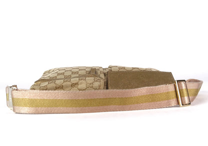 Gucci Monogram Canvas Belt Bag