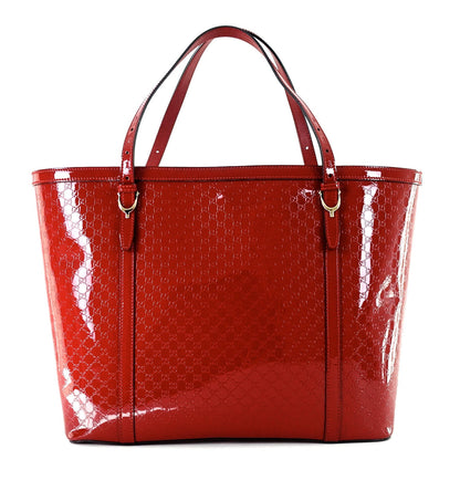 Gucci Nice Guccissima Patent Leather Tote Bag