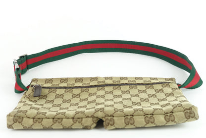 Gucci Monogram Canvas Belt Bag