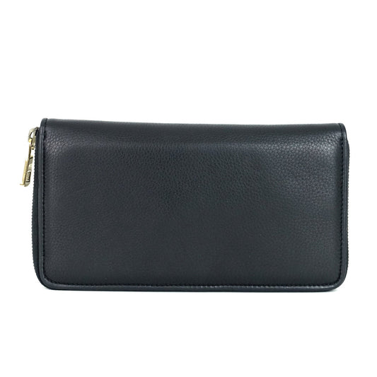 Gucci 1973 Calf Leather Zip Around Wallet