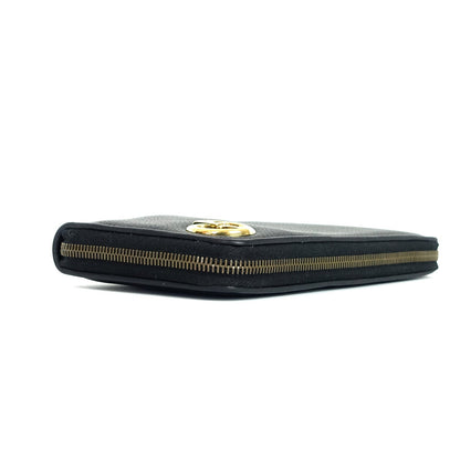 Gucci 1973 Calf Leather Zip Around Wallet