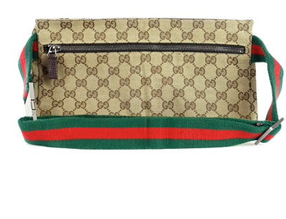 Gucci Monogram Canvas Belt Bag