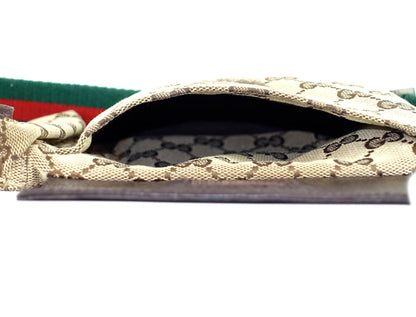 Gucci Monogram Canvas Belt Bag