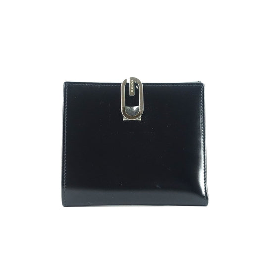Gucci Lacquered Leather Bifold Wallet