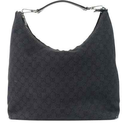 Gucci Monogram Canvas Hobo Bag