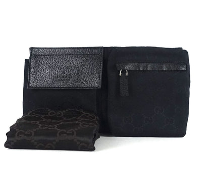 Gucci Monogram Canvas Belt Bag